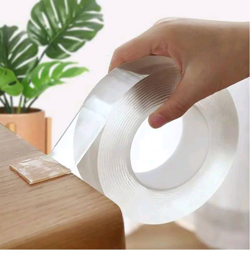 Heavy Duty Double Sided Tape Strong Removable Mounting Tape Washable Reusable Wall Tape for Photos & Decor
