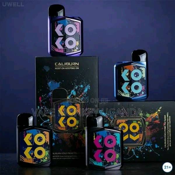 u we'll Koko prime pod kit with 18w sported