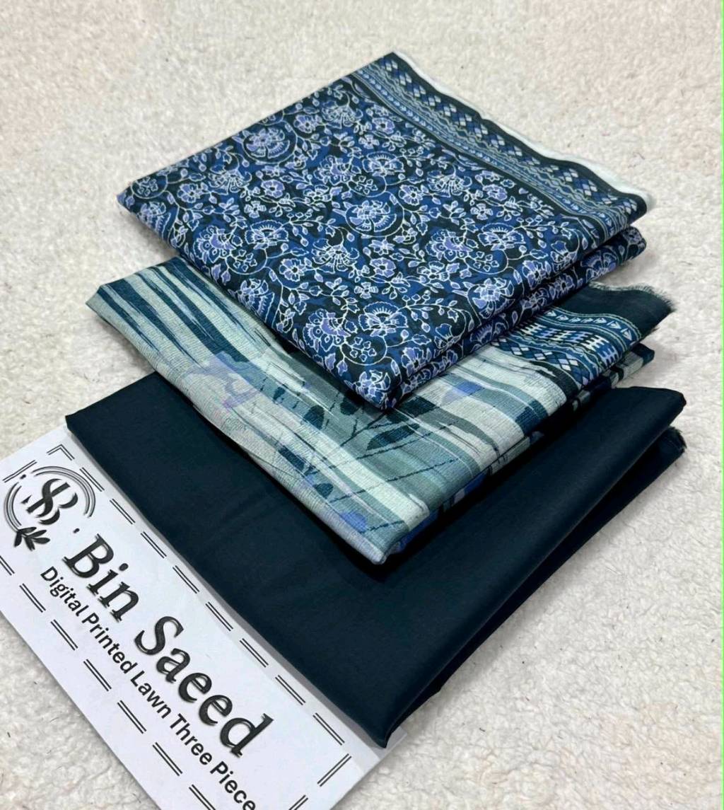 Bin Saeed Lawn Collections