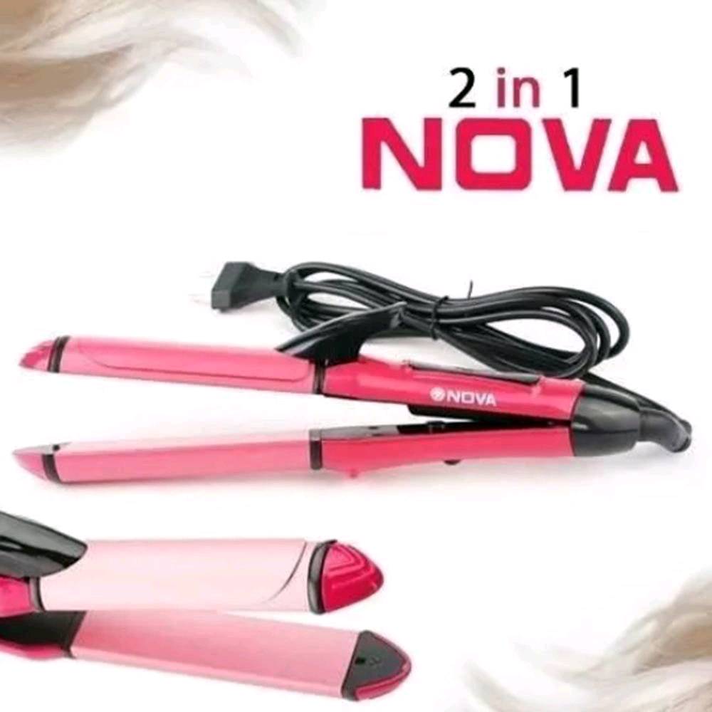 Professional 2009 Hair Styler | 2-in-1 Hair Straightener & Curler | Styling Tool