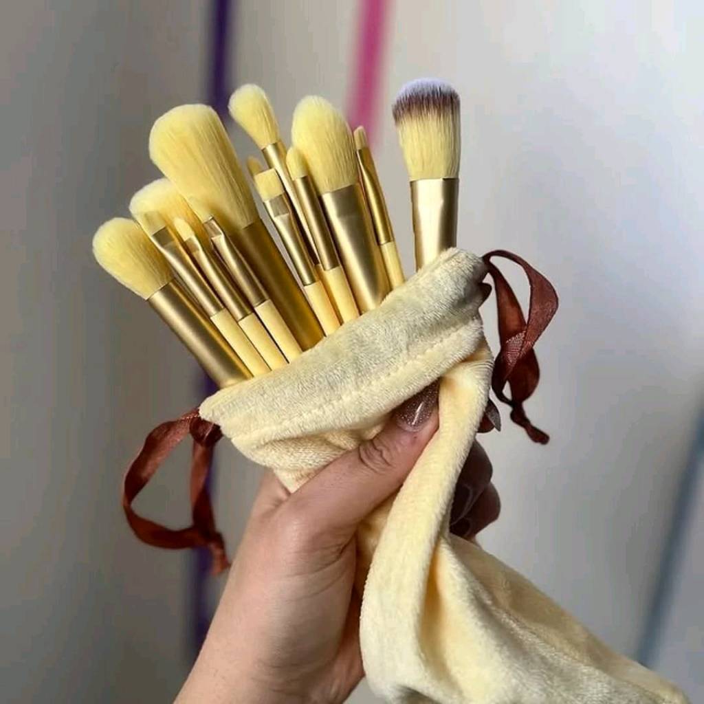 Makeup brushes set