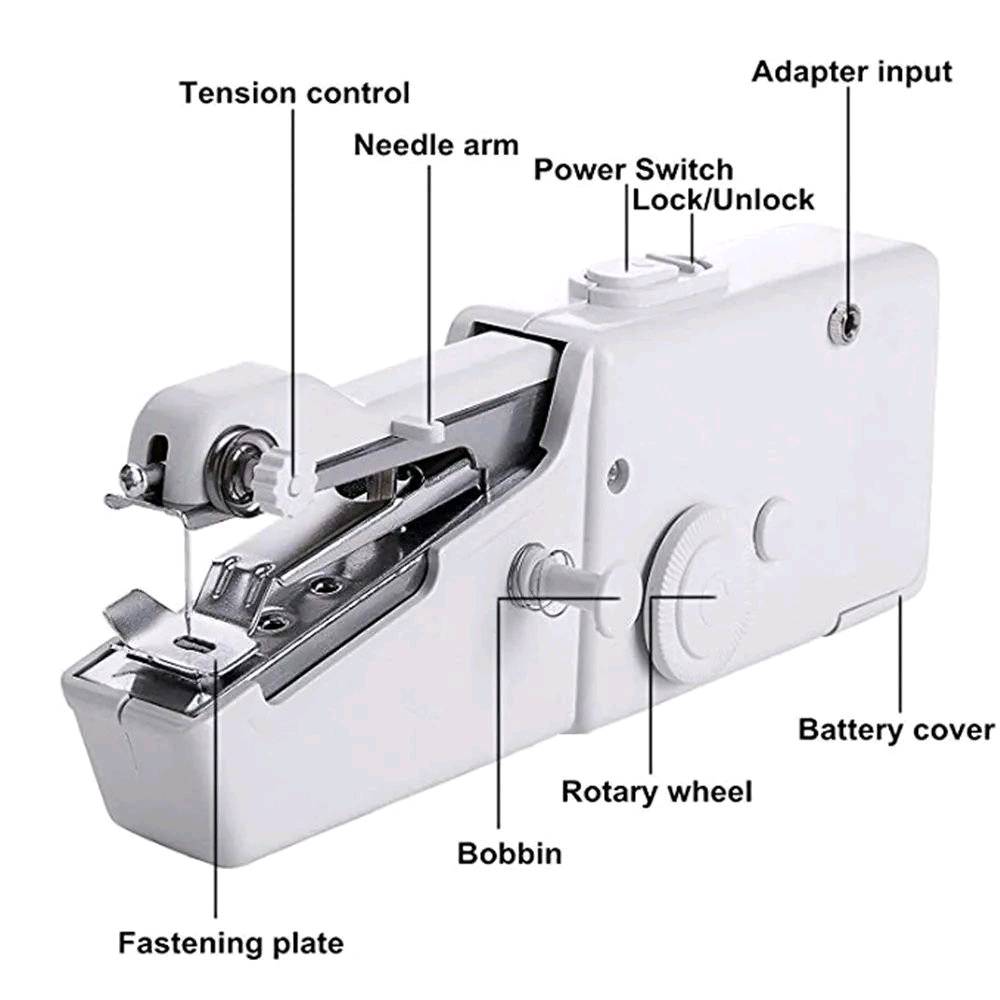 Mini Portable Sewing Machine | Handheld Stitching Tool | Compact Sewing Machine for Home & Travel