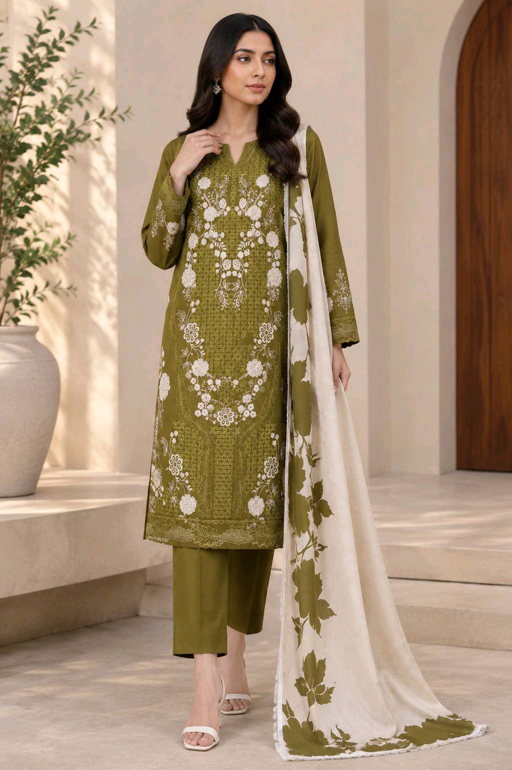 Dhanak Fabric* 3Pc