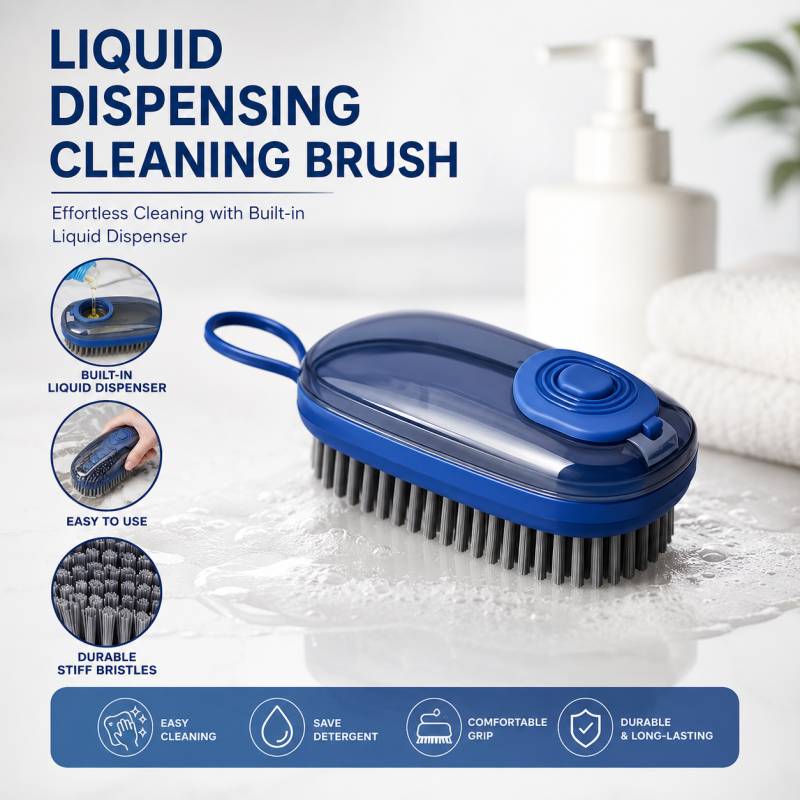 Laundry Liquid Soap Dispenser Automatic Washing Machine Detergent Dispenser with Easy Press Pump for Home