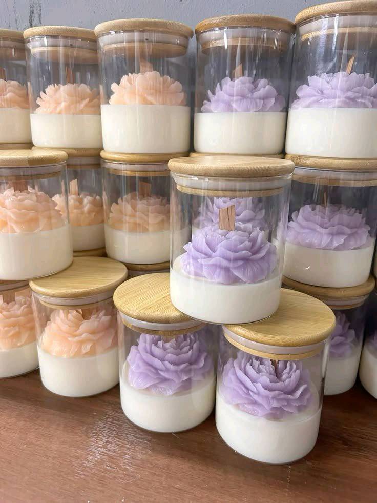 luxury Santed jar candle ๐ซ