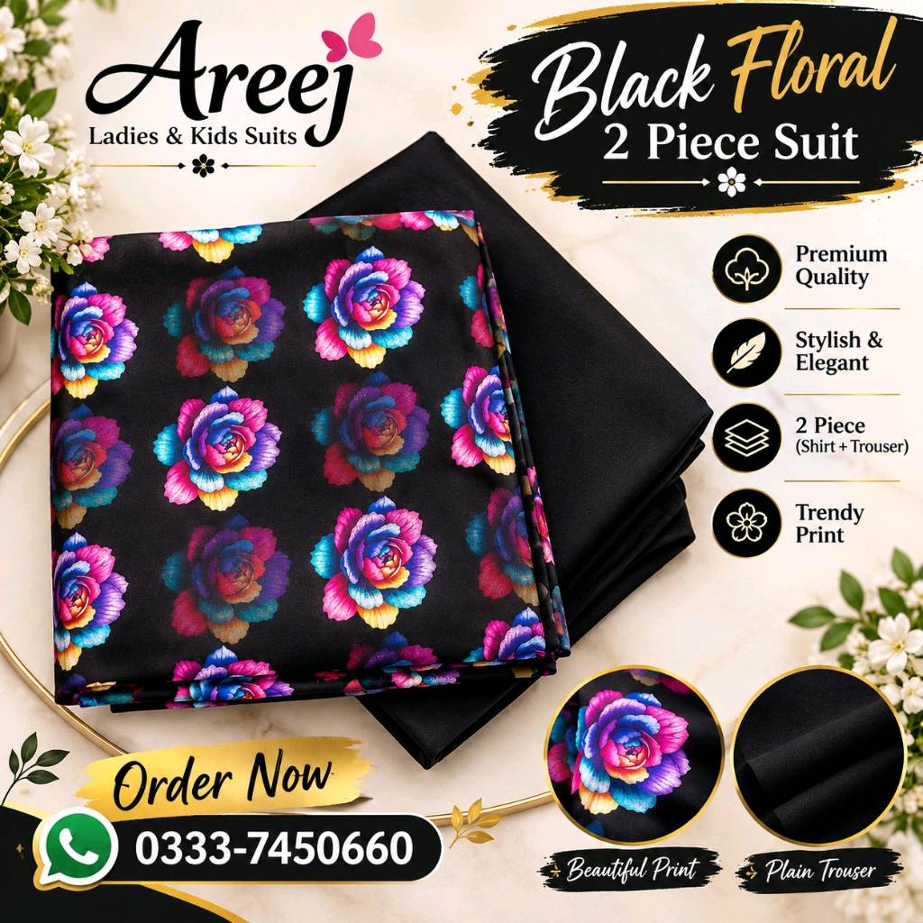 Cotton 2pc Suit Unstich