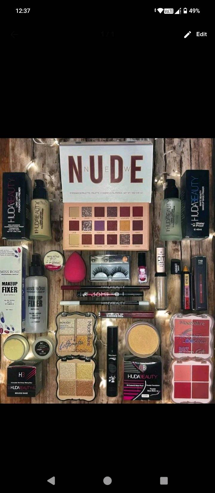 this beautiful complete makeup set