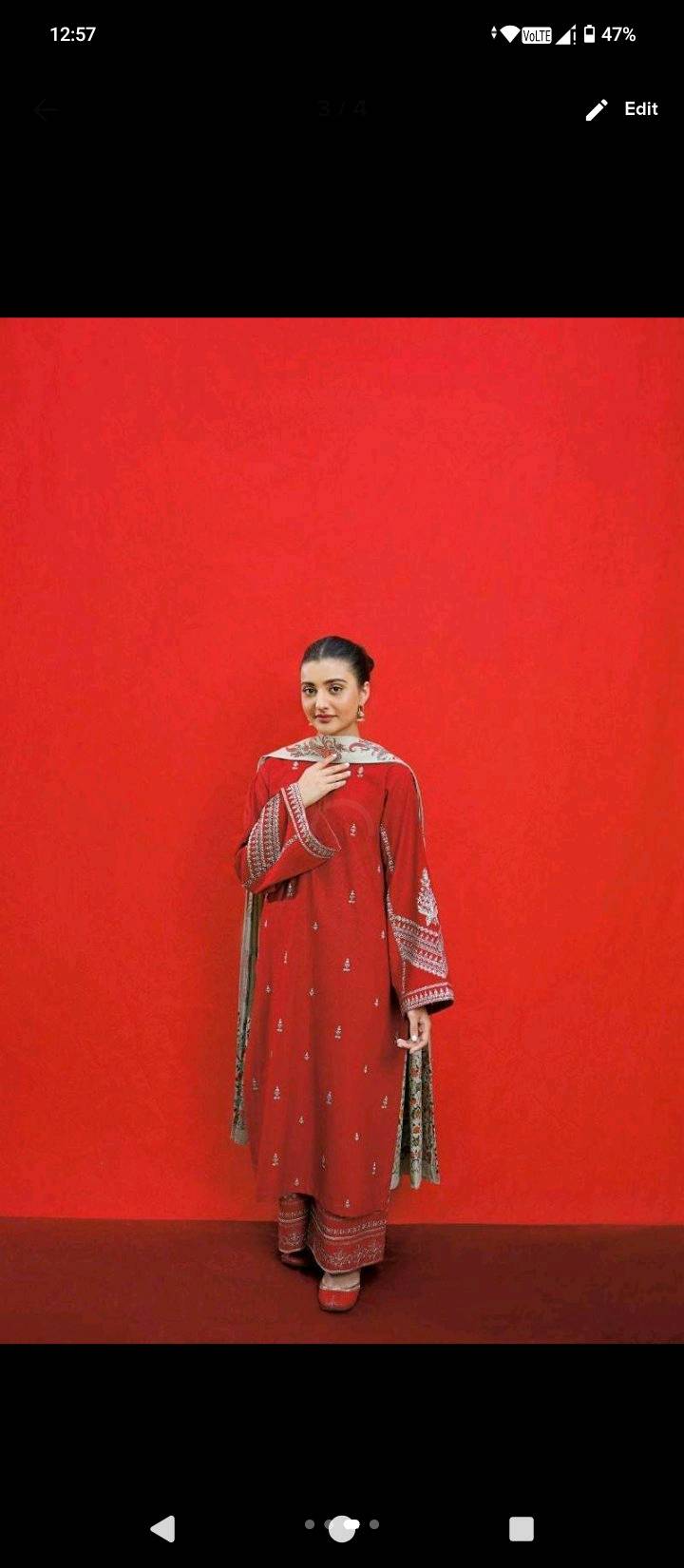 Premium 3-Piece Embroidered Lawn Suit