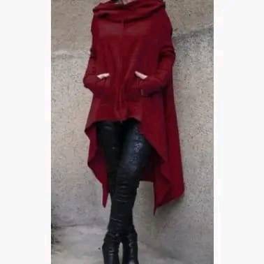 π§‘ Stylish Womenβs Hooded Poncho Jacket