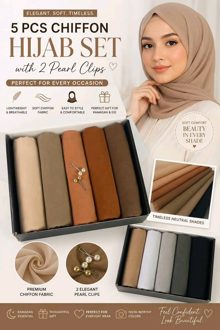Georgette hijabs premium quality