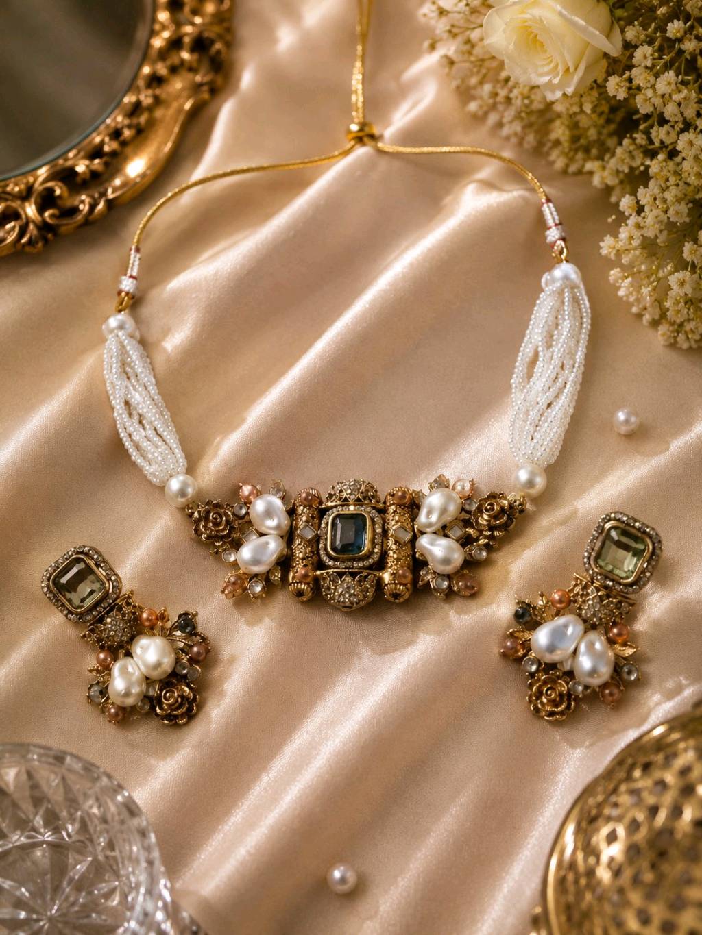 fancy jewelry set