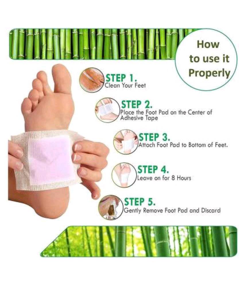 Pain-Free Cleansing Pads for Natural Toxin Removal, Stress Relief & Vitality Support