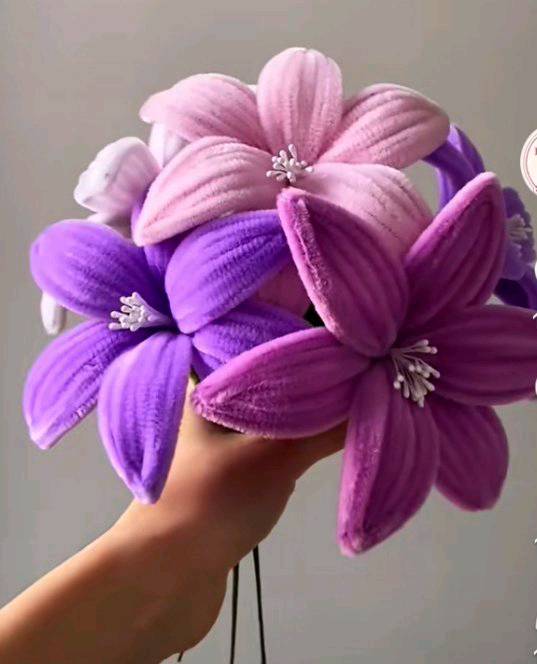 home made flowers for decoration