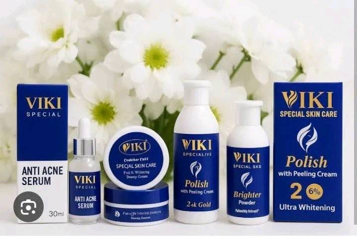 Viki 3 in 1 whitening skin care bundle