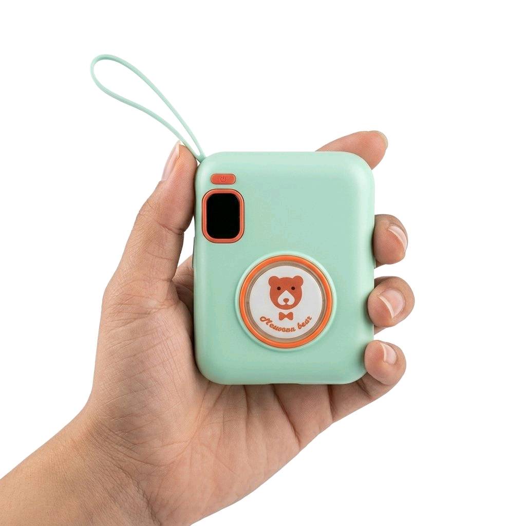 Cheerful Bear Mini Power Bank 10000mAh - 22.5W Fast Charging