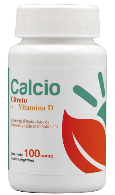 Calcio Citrato + Vitamina D x 100 compr.