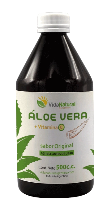 Áloe Vera + Vitamina C (sabor Original) x 500c.c.