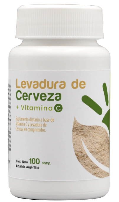 Levadura Cerveza + Vitamina C x 100 compr.