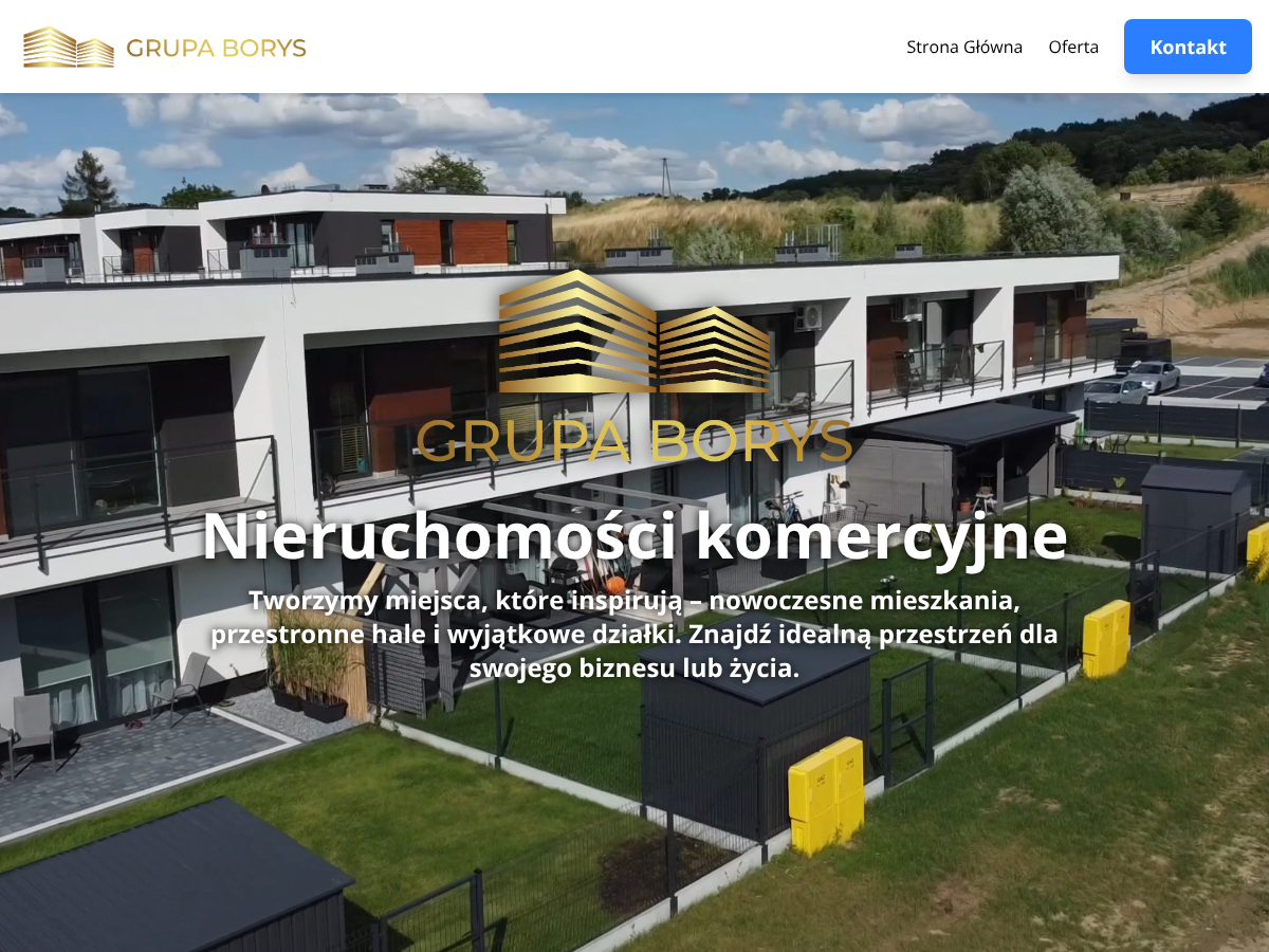 GRUPA BORYS Nieruchomości | Sprzedaż mieszkań Dębica | Wynajem hal w Polsce | Inwestycje