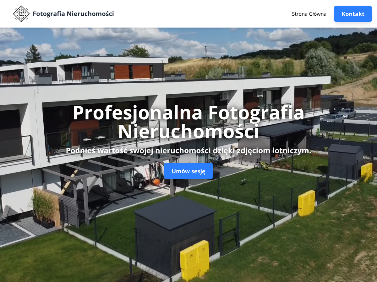 Usługi dronem - Profesjonalna Fotografia i Wideo