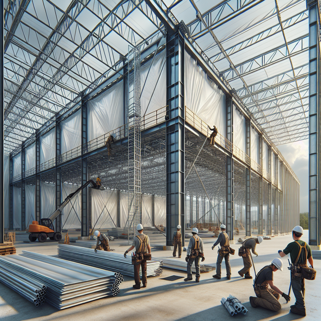 담양 천막 설치, 공장 창고 천막 내구성을 16년 전문가가 보장합니다