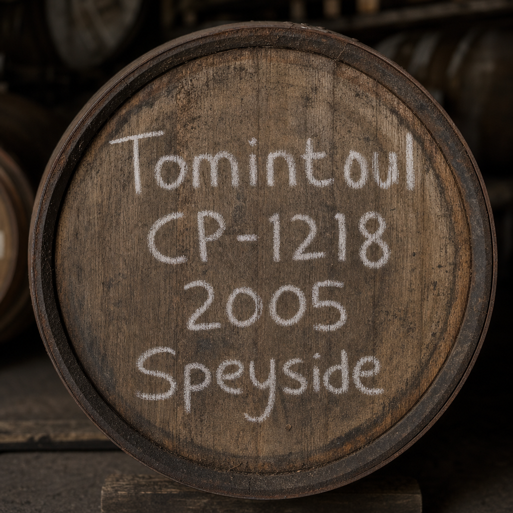Tomintoul cask CP-1218