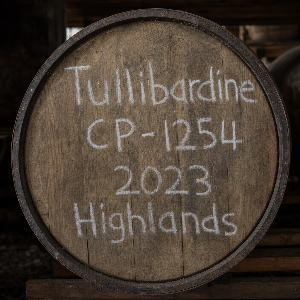 Tullibardine cask CP-1254