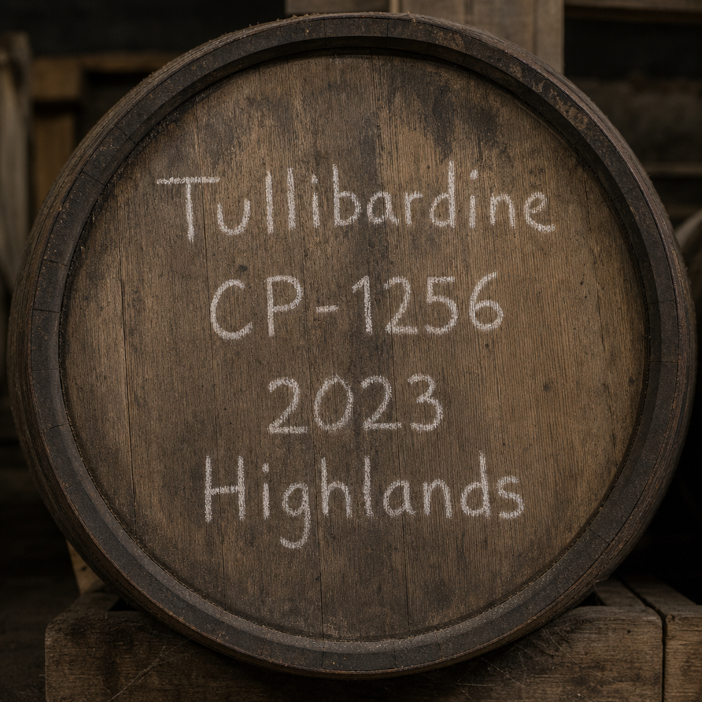 Tullibardine cask CP-1256