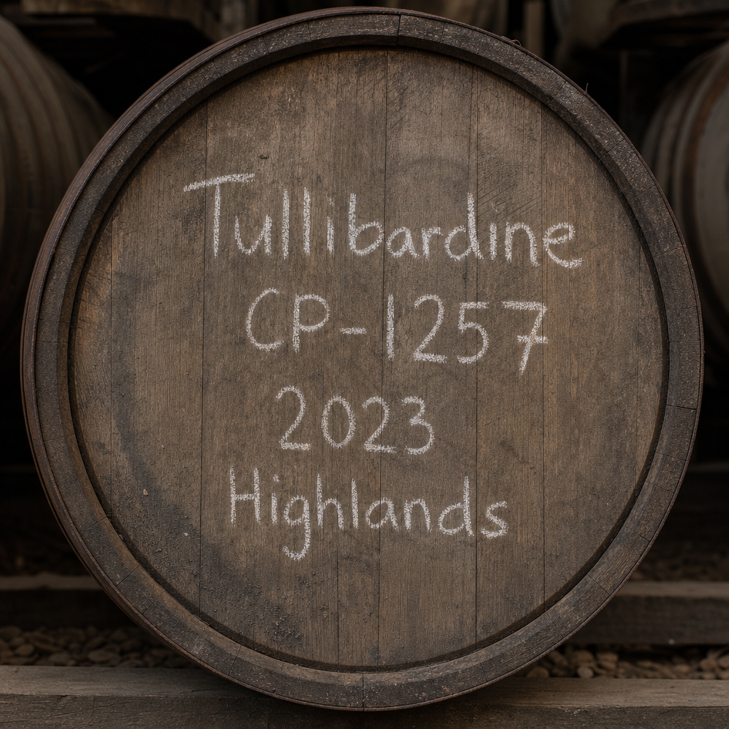 Tullibardine cask CP-1257