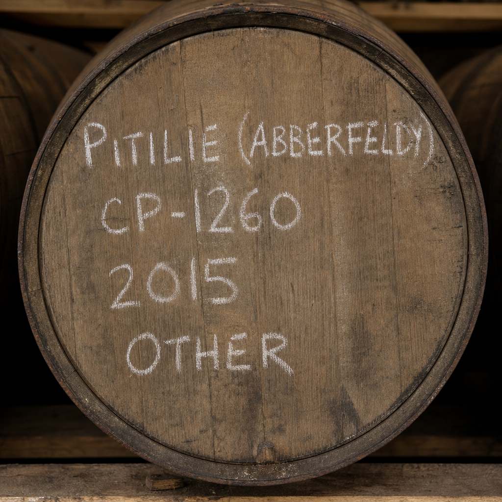Pitilie (Abberfeldy) cask CP-1260
