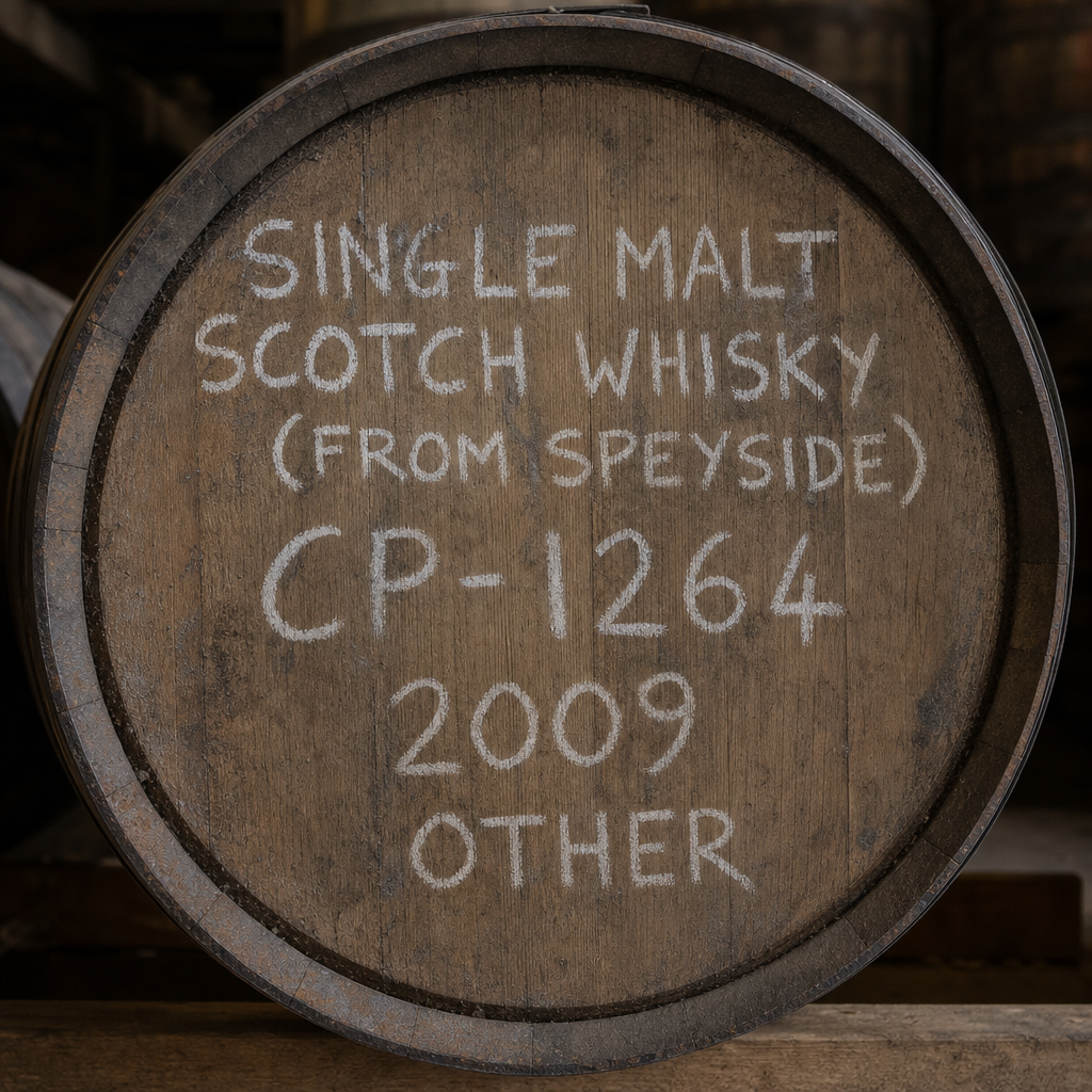 Single Malt Scotch Whisky (From Speyside) cask CP-1264