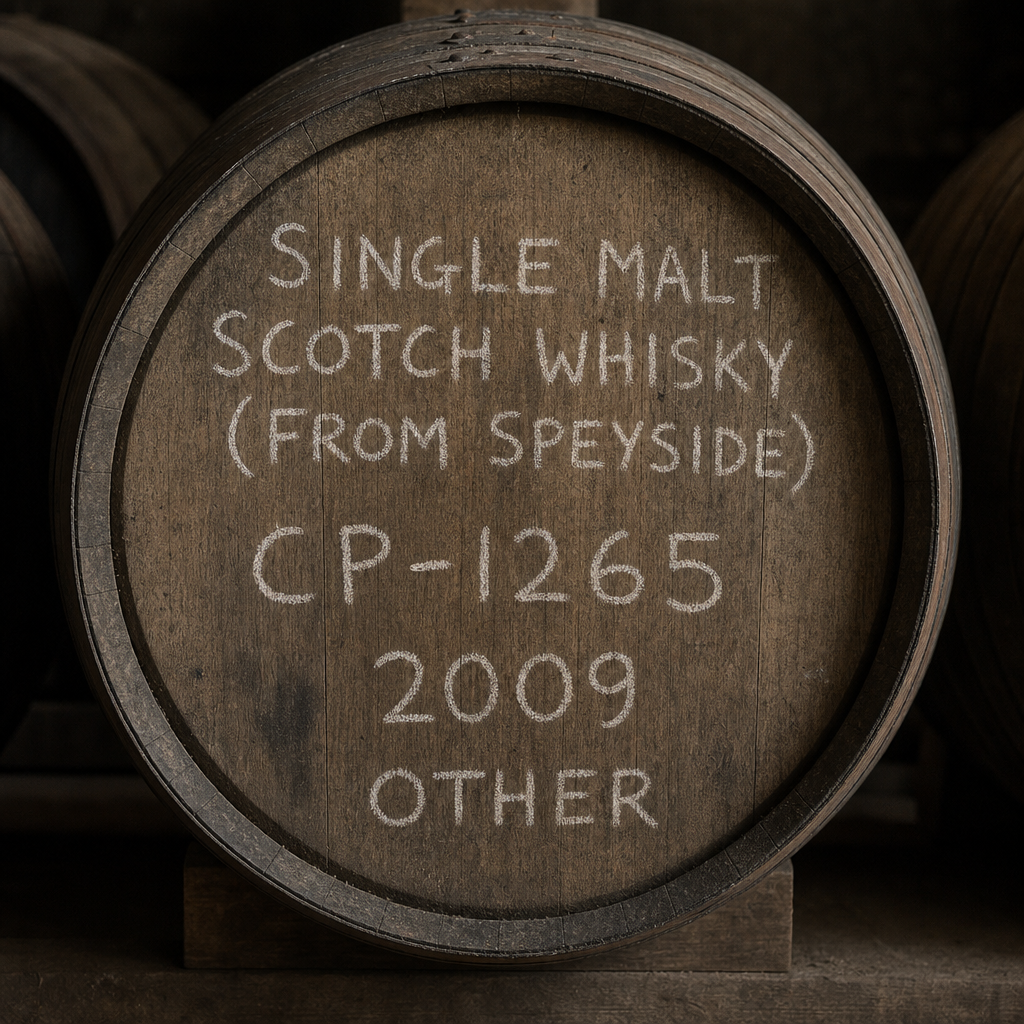 Single Malt Scotch Whisky (From Speyside) cask CP-1265