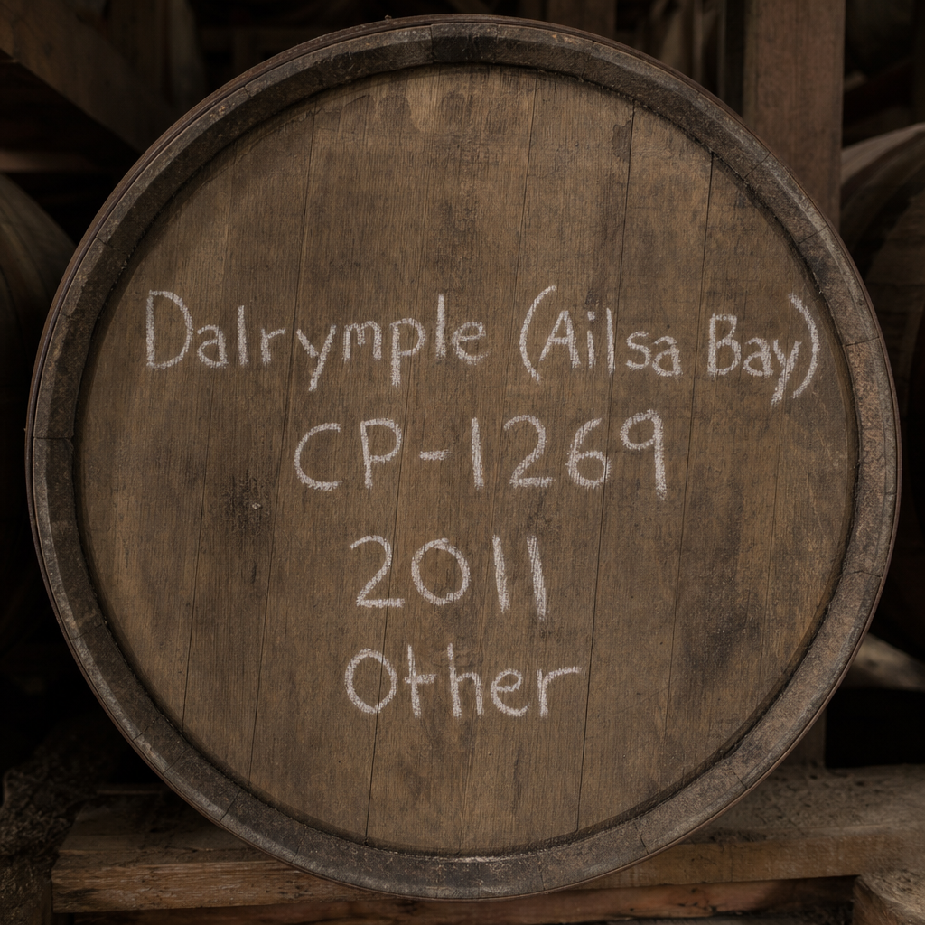 Dalrymple (Ailsa Bay) cask CP-1269