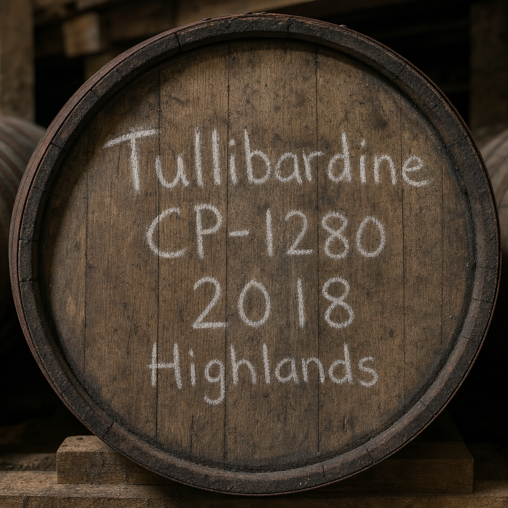 Tullibardine cask CP-1280