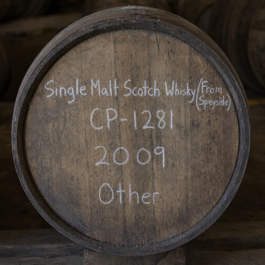 Single Malt Scotch Whisky (From Speyside) cask CP-1281