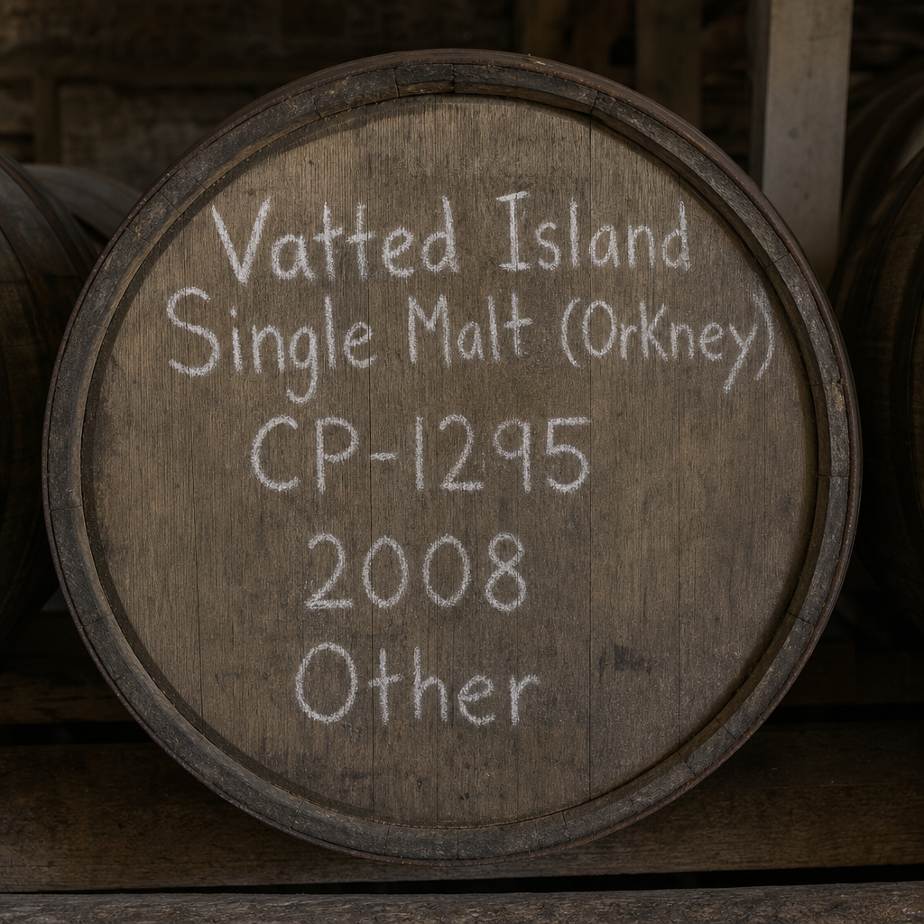 Vatted Island Single Malt (Orkney) cask CP-1295