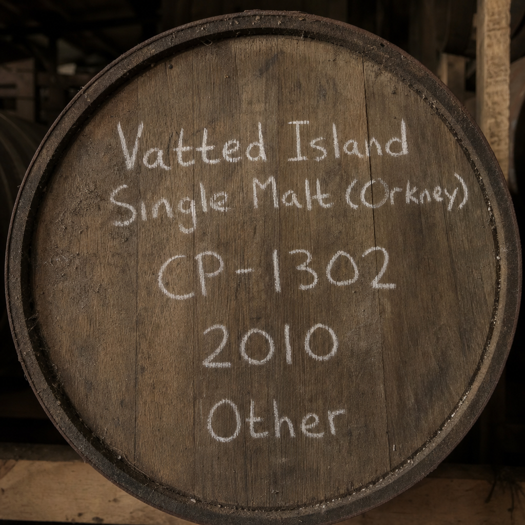 Vatted Island Single Malt (Orkney) cask CP-1302
