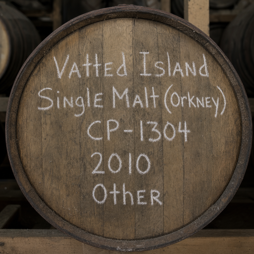 Vatted Island Single Malt (Orkney) cask CP-1304