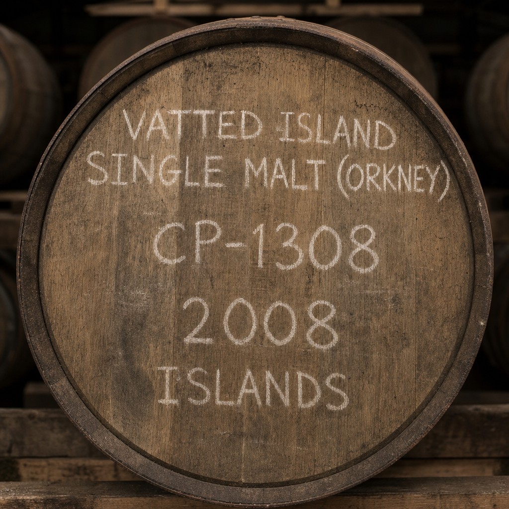 Vatted Island Single Malt (Orkney) cask CP-1308