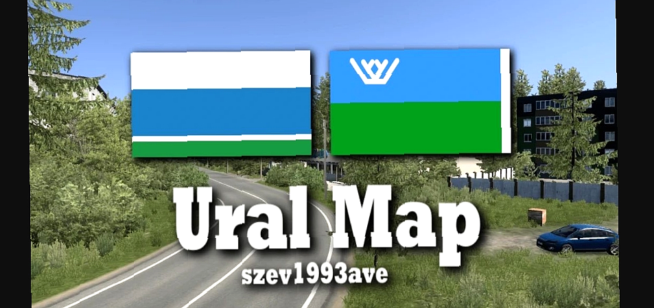 МОД Ural Map v1.3 ДЛЯ EURO TRUCK SIMULATOR 2