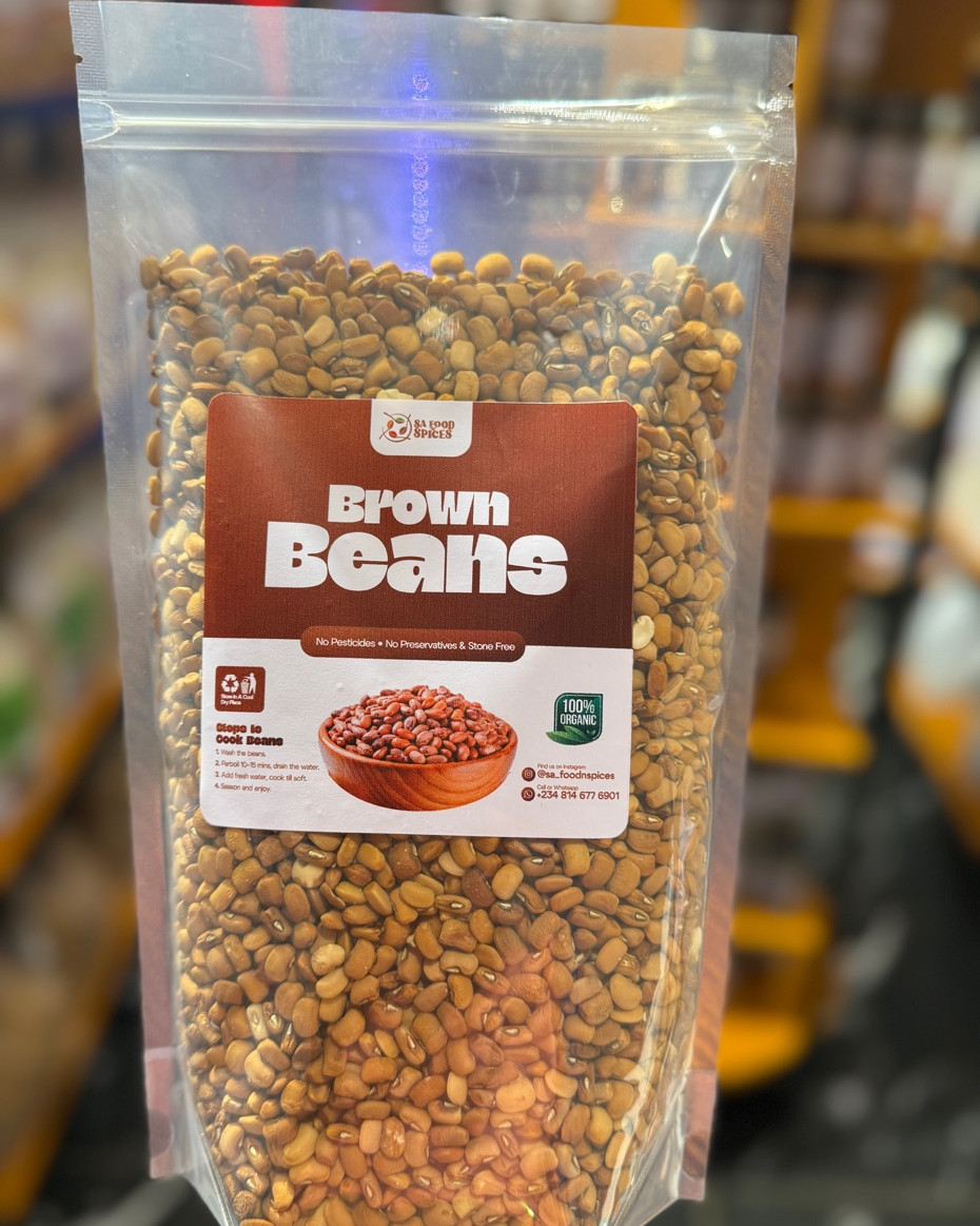 Brown Beans (Drum - Picked) 1kg