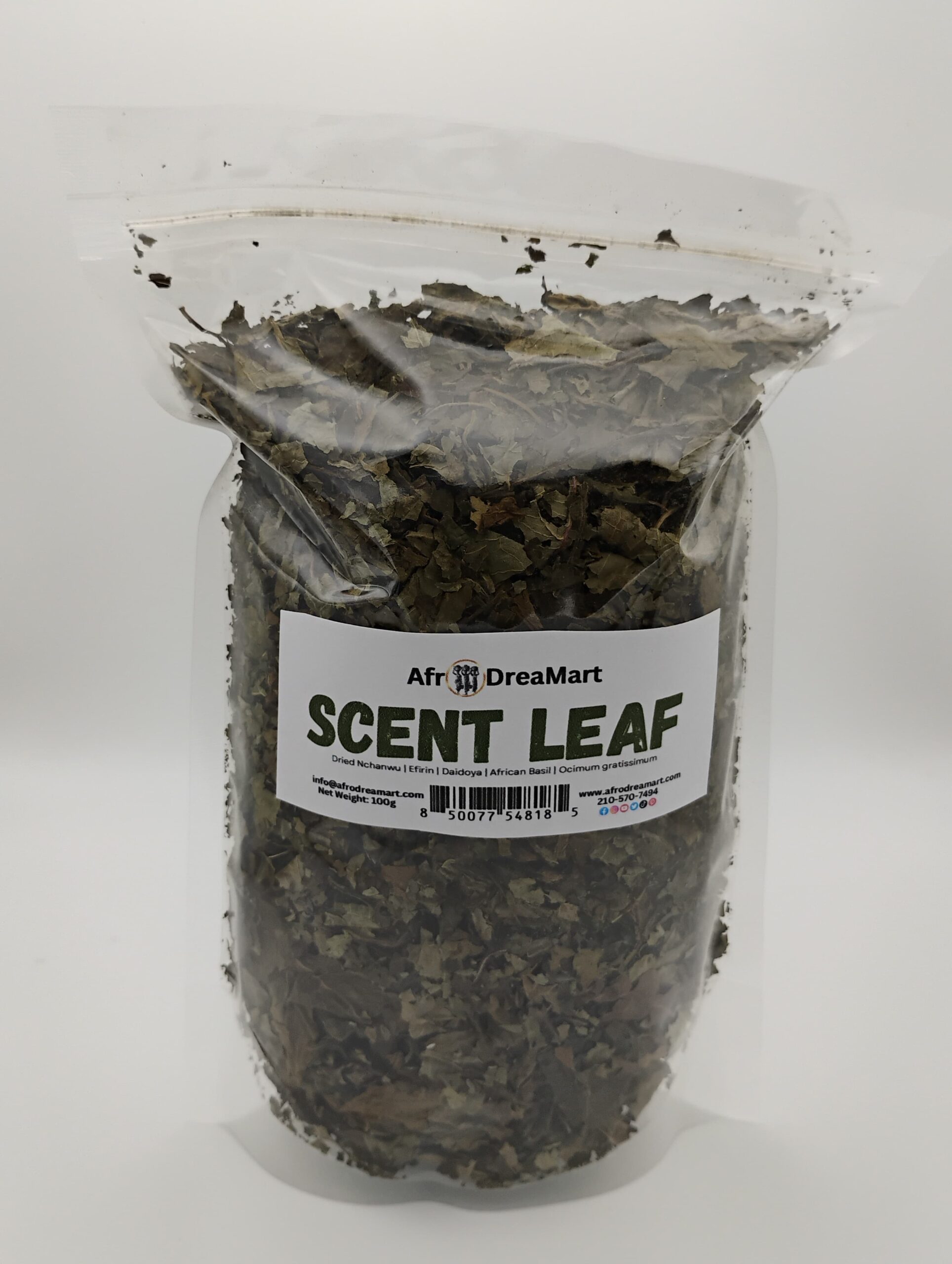 Nchuawun (Dried Scent Leaf) 100g