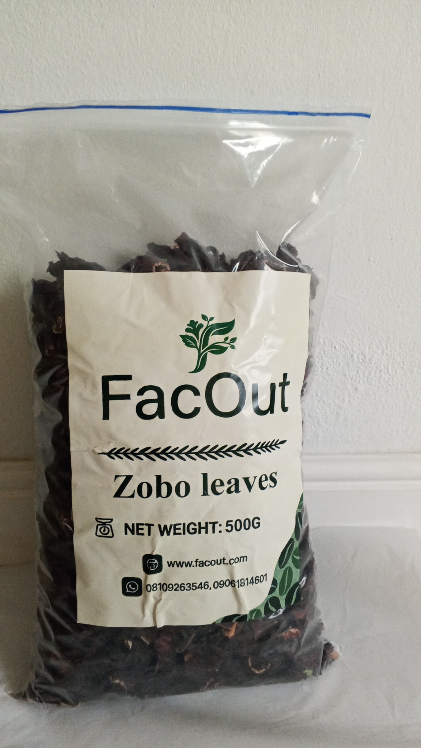Zobo Leaves (Premium Grade) 500g