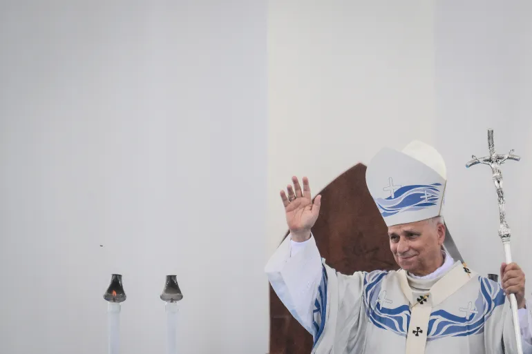 POPE LEO XIV VISIT TO LAMPEDUSA 