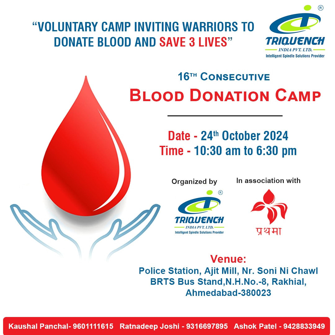 Voluntary Camp Inviting Warriors to Donate Blood and Save 3 Lives