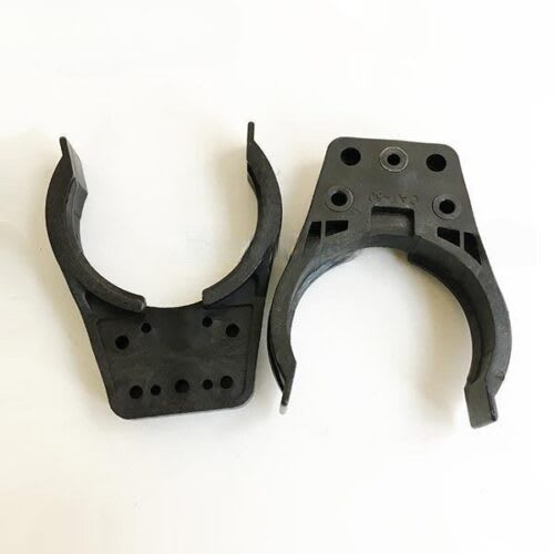 Black ISO20 Tool Holder Forks CNC Tool Clips for ISO20 Tool Changers - Precision Technical View