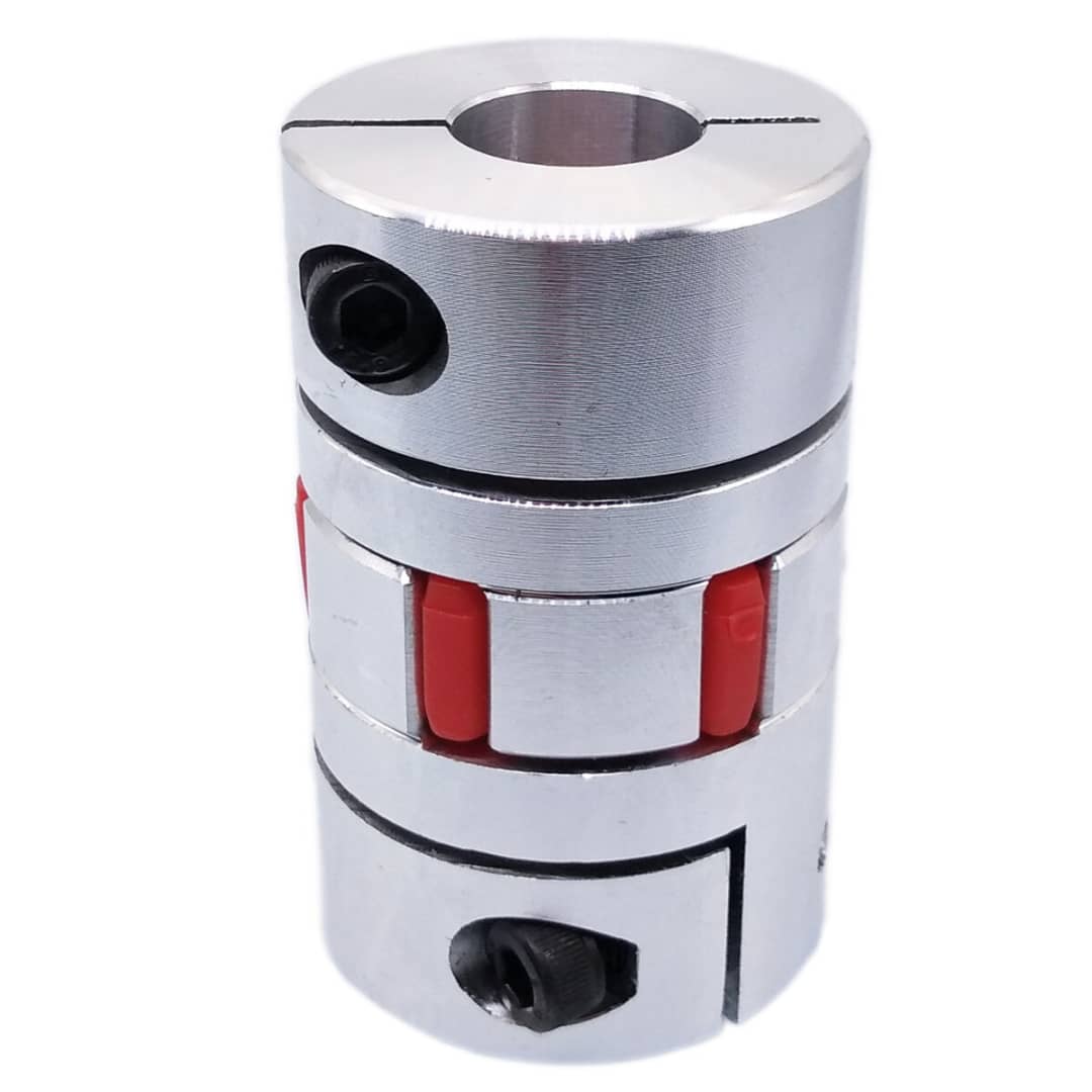 Industrial Precision Jaw Coupling | Flexible Elastomeric Shaft Connector - Precision Technical View