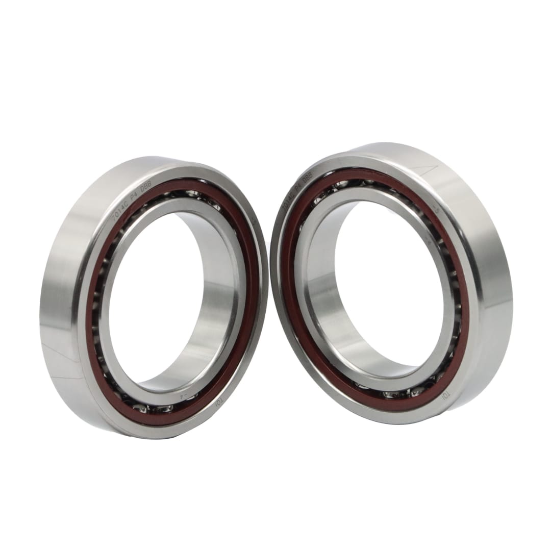 Angular Contact Steel Ball Bearing 7008C-2RZ DBB - Precision Technical View