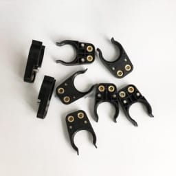 CNC Router ISO10 Tool Holder Forks ATC Tool Changer Grippers for ISO10 Tool Holders view 1