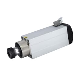 CNC Spindle Motor 7.5 kW, 18000 RPM, 380V Air-Cooled Square ER40 view 1